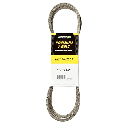 MAXPOWER Keilriemen 347505, Kevlar verstärkt, 1/2" x 62" - 4L620 - Aussenlänge L(a) 1580 mm. von MAXPOWER