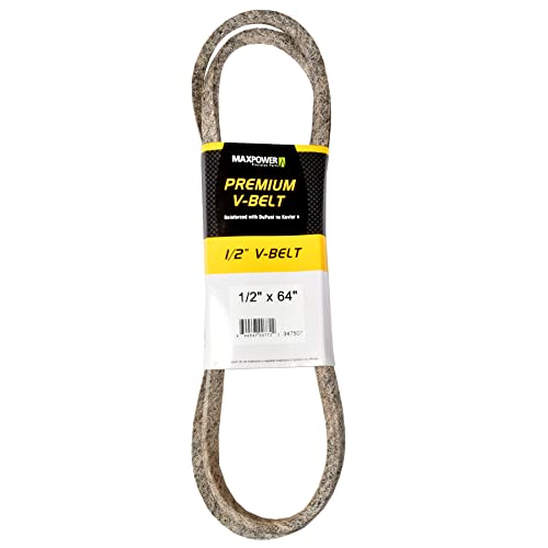 MAXPOWER Keilriemen 347507, Kevlar verstärkt, 1/2'' x 64'' - 4L640 - Aussenlänge L(a) 1630 mm. von MAXPOWER