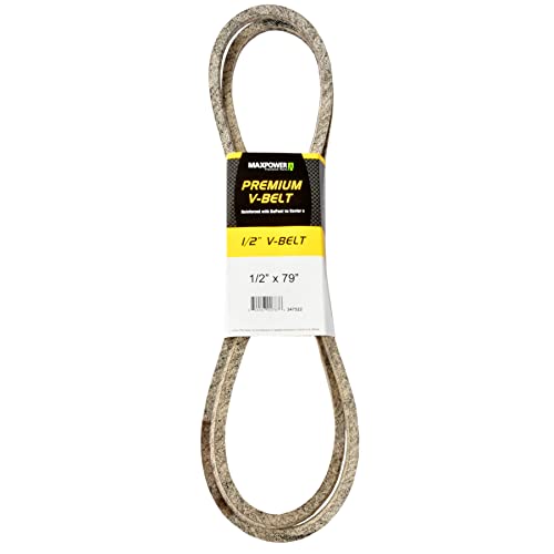 MAXPOWER Keilriemen 347522, Kevlar verstärkt, 1/2" x 79" - 4L790 - Aussenlänge L(a) 2000 mm. von MAXPOWER
