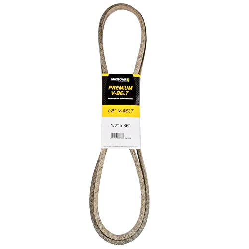 MAXPOWER Keilriemen 347529, Kevlar verstärkt, 1/2'' x 86'' - 4L860 - Aussenlänge L(a) 2180 mm. von MAXPOWER