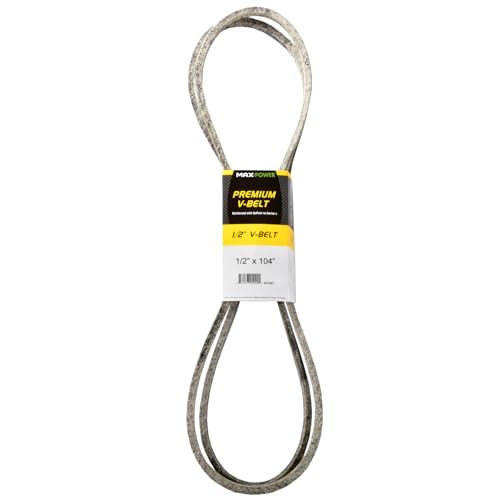 MAXPOWER Keilriemen 347547, Kevlar verstärkt, 1/2" x 104" - 4L1040 - Aussenlänge L(a) 2620 mm. von MAXPOWER