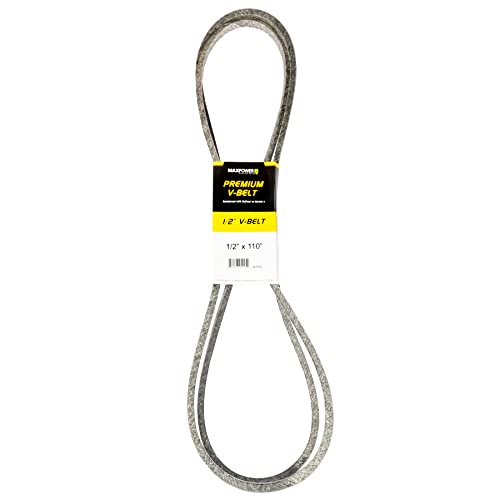 MAXPOWER Keilriemen 347553, Kevlar verstärkt, 1/2" x 110" - 4L1100 - Aussenlänge L(a) 2770 mm. von MAXPOWER
