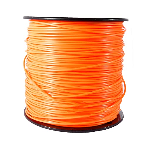 MaxPower 333695 Trimmerfaden für Wohnzwecke, rund, Nylon, 0,2 cm Länge, 2,5 m, Orange von MAXPOWER