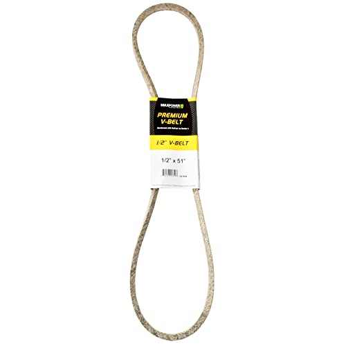 MAXPOWER Keilriemen 347494, Kevlar verstärkt, 1/2" x 51" - 4L510 - Aussenlänge L(a) 1290 mm. von MAXPOWER