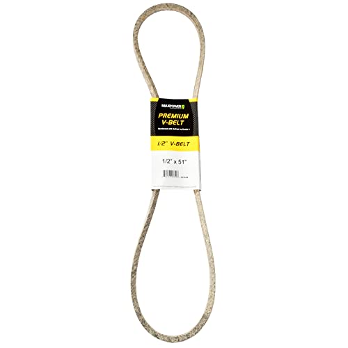 MAXPOWER Keilriemen 347494, Kevlar verstärkt, 1/2'' x 51'' - 4L510 - Aussenlänge L(a) 1290 mm. von MAXPOWER