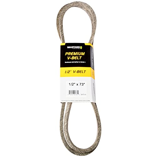 MAXPOWER Keilriemen 347516, Kevlar verstärkt, 1/2" x 73" - 4L730 - Aussenlänge L(a) 1860 mm. von MAXPOWER