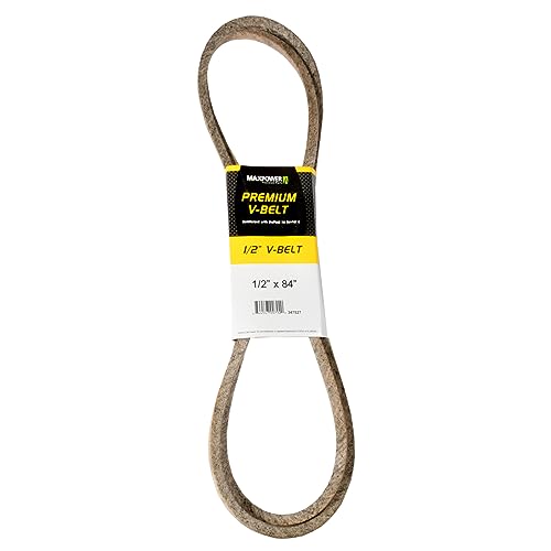 MAXPOWER Keilriemen 347527, Kevlar verstärkt, 1/2'' x 84'' - 4L840 - Aussenlänge L(a) 2150 mm. von MAXPOWER