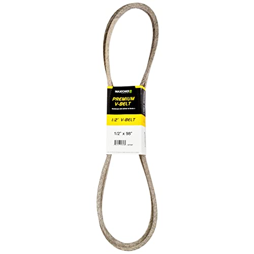 MAXPOWER Keilriemen 347541, Kevlar verstärkt, 1/2" x 98" - 4L980 - Aussenlänge L(a) 2490 mm. von MAXPOWER