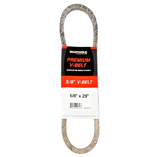 MaxPower Keilriemen 347574, kevlar verstärkt, 5/8" x 29" - 5L290 - Aussenlänge L(a) 750 mm. von MAXPOWER