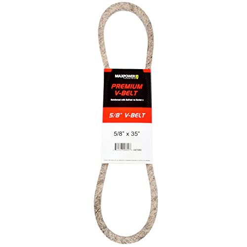 MaxPower Keilriemen 347580, kevlar verstärkt, 5/8" x 35" - 5L350 - Aussenlänge L(a) 895 mm. von MAXPOWER