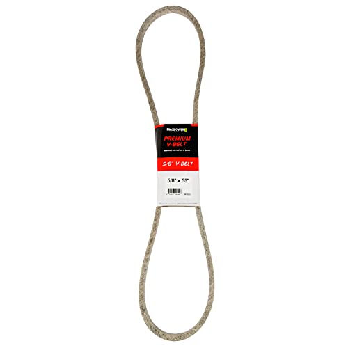 MaxPower Keilriemen 347600, kevlar verstärkt, 5/8" x 55" - 5L550 - Aussenlänge L(a) 1400 mm. von MAXPOWER