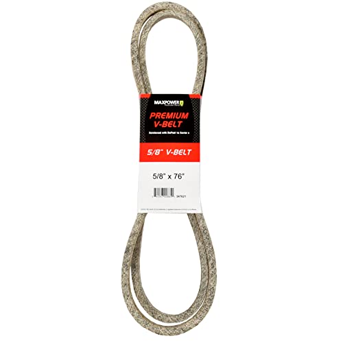 MaxPower Keilriemen 347621, kevlar verstärkt, 5/8" x 76" - 5L760 - Aussenlänge L(a) 1930 mm. von MAXPOWER