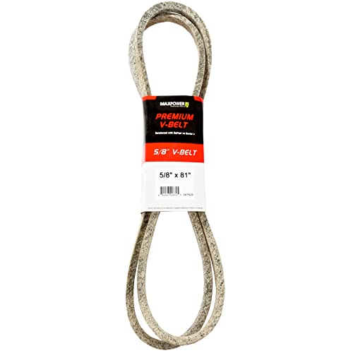 MaxPower Keilriemen 347626, kevlar verstärkt, 5/8" x 81" - 5L810 - Aussenlänge L(a) 2050 mm. von MAXPOWER