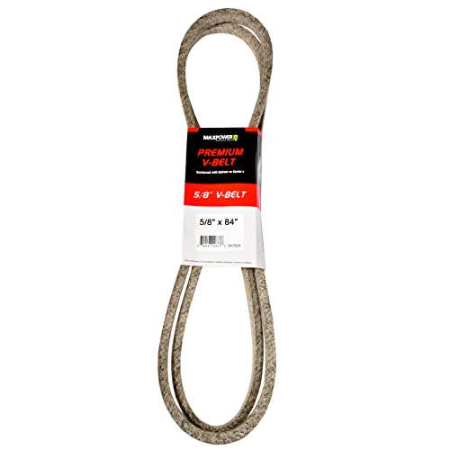 MaxPower Keilriemen 347629, kevlar verstärkt, 5/8" x 84" - 5L840 - Aussenlänge L(a) 2130 mm. von MAXPOWER