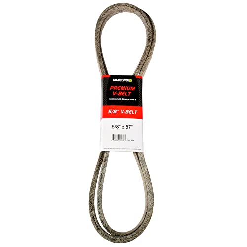 MaxPower Keilriemen 347632, kevlar verstärkt, 5/8" x 87" - 5L870 - Aussenlänge L(a) 2210 mm. von MAXPOWER