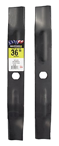 Maxpower 561280 2-Blatt-Set für 91,4 cm Schnitt Murray ersetzt 20930e701, 54390e701, 20930 von MAXPOWER