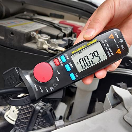 MAXRIENY DC AC Zangenmessgerät, 6000 Counts True RMS Digital Multimeter Amp Widerstand Frequenz V-Alert Kontinuität Spannungsprüfer MAXRIENY DC AC Zangenmessgerät, 6000 Counts True RMS Digital Multimeter Amp Widerstand Frequenz V-Alert Kontinuität Spannungsprüfer von MAXRIENY