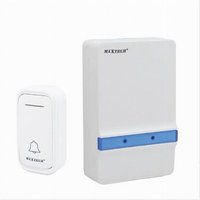 Trade Shop Maxtech CAMP-02 kabellose batteriebetriebene wifi-türklingel 80M reichweite mit kabelloser led - von MAXTECH