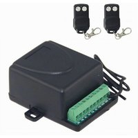 Maxtech - Trade Shop - JJ-JS-091 selbstlernender EMPFÄNGER+2 funkfernsteuerungen toröffner kit - von MAXTECH