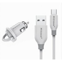 Maxtech - Trade Shop - auto-ladegerät-kit 5V-2.1A typ-c usb-kabel 1M laden 10W MA-TC02 - von MAXTECH