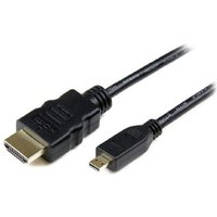 Trade Shop - hdmi-micro-hdmi-videokabel 1 meter für laptop Maxtech e-mhdmi - von MAXTECH