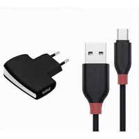 Trade Shop Maxtech CA-S036 micro-usb-kabel-ladeadapter-kit 1MT - von MAXTECH