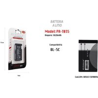 Trade Shop - lithiumakku kompatibel mit BL-5C handy smartphone Maxtech 1020MAH PA-T035 - von MAXTECH
