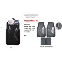 Trade Shop - universal automatte pvc gummi metall druckmatten 4 stück Maxtech MATS-04 - von MAXTECH