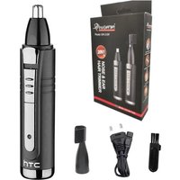 Trade Shop - 2-in-1-Elektro-Akku-Barttrimmer für Bart und Nase GM-3109 - von MAXTECH