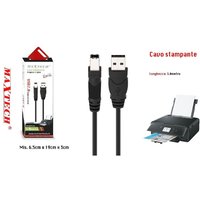 Trade Shop - 3MT usb 2.0 Kabel für hp Drucker Datenverlängerung pc Festplatte Maxtech CA-BM3.0M - Trade Shop - 3MT usb 2.0 Kabel für hp Drucker Datenverlängerung pc Festplatte Maxtech CA-BM3.0M - von MAXTECH