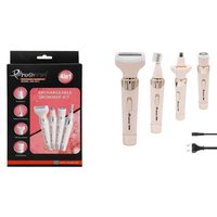 Maxtech - Trade Shop - 4-in-1 wiederaufladbares elektrisches Damenrasierer-Trimmer-Depilator-Set GM-3074 - Maxtech - Trade Shop - 4-in-1 wiederaufladbares elektrisches Damenrasierer-Trimmer-Depilator-Set GM-3074 - von MAXTECH