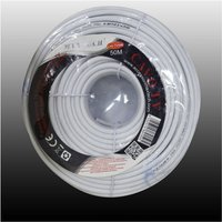 Trade Shop - KABELSTRANG 50MT ANTENNENVERLÄNGERUNG TV SATELLITEN KOAXIAL DVB HD MAXTECH CAV-TV50M - von MAXTECH