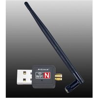 Trade Shop - MAXTECH WI-FIP003 DRAHTLOSER WIFI-USB-NANO-ADAPTER 150MPS PC-COMPUTER - von MAXTECH