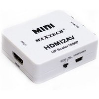 Trade Shop Maxtech adapter hdmi auf Cinch-VIDEOKONVERTER HDMI2AV-SCHNITTSTELLE chdmi-rca - von MAXTECH