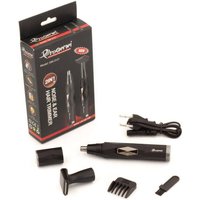 Trade Shop - bartschneider nasen-ohr-schneider wiederaufladbarer akku professional GM-3121 - von MAXTECH