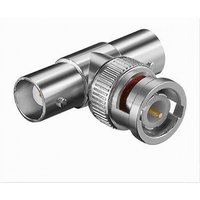Maxtech - Trade Shop - bnc t stecker auf duale buchse videoüberwachung adapter C-BNC09 - von MAXTECH