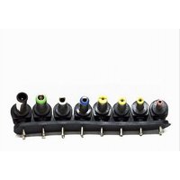 Trade Shop - dc stecker universal notebook laptop stromversorgung 8 stück Maxtech DS-T001 - von MAXTECH