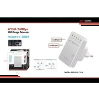 Maxtech - Trade Shop - drahtlose wlan-signal booster reichweite extender lan LV-WR02 - von MAXTECH