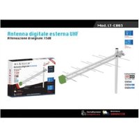 Maxtech - Trade Shop - externe digitale tv-antenne dvb-t uhf signal 15DB fernsehen LT-C003 - von MAXTECH