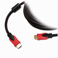 Trade Shop - hdmi-hdmi-kabel 5 mt meter 24K full hd version 1080P Maxtech HDMI-RT5M - von MAXTECH