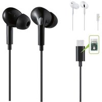 Trade Shop - in-ear stereo ohrhörer typ-c dac chip smartphone anschluss AU-TC02 - von MAXTECH