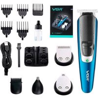 Trade Shop - kit tagliacapelli barba professionen elektrische recaricabile ohne vgr V172 - von MAXTECH