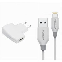 Trade Shop - ladegerät-kit + usb-kabel lightning-anschluss 10 w 2,1 a 1 mt Maxtech CA-S035 - Trade Shop - ladegerät-kit + usb-kabel lightning-anschluss 10 w 2,1 a 1 mt Maxtech CA-S035 - von MAXTECH
