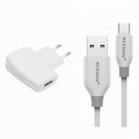 Trade Shop - ladegerät-kit ersatzladegerät 10W typ-c kabel 2.1A 1MT Maxtech CA-S037 - von MAXTECH