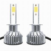 Maxtech - Trade Shop Y1-H1 38 watt kaltlicht 6000K 12V 9000LM H1 led autolampen-kit - von MAXTECH