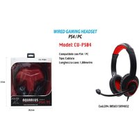 Trade Shop - microfono wires aquarius compatible für PS4 / pc Maxtech CU-PS04 - von MAXTECH