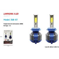 Maxtech - Trade Shop - paar H7 360-H7 ersatz autoscheinwerfer führte 3800 lumen 6000K 12V 36W - von MAXTECH