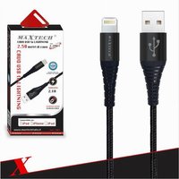 Maxtech - Trade Shop - usb auf lightning kabel für smartphone 2.1A 2.5MT datenübertragung F-IP021 - von MAXTECH