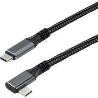 Maxtrack USB-Kabel USB 3.2 Gen2x2 USB-C® Stecker 1 m Schwarz beidseitig verwendbarer Stecker, vergo von MAXTRACK
