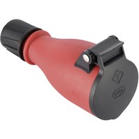 Maxtrack - nv 48 kl Schutzkontaktkupplung Kunststoff Schwarz/Rot IP54 von MAXTRACK